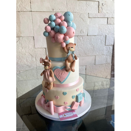 Pastel Baby Shower 4843 Revelacion